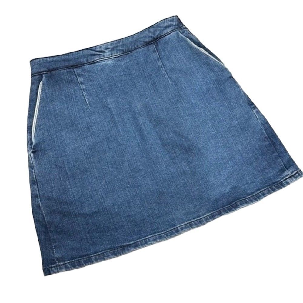 ASOS DENIM‎ MINI SKIRT POCKETS SZ 0